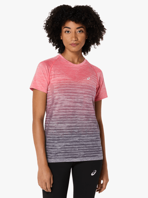 Womens Asics Seamless Coral Reef Top