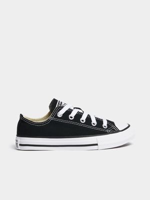 Junior Pre-School Converse All Star Black/White Lo Sneaker