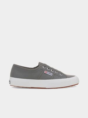 Womens Superga Classics Canvas Grey/White Sneakers