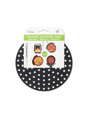 creative silicone air fryer liner round