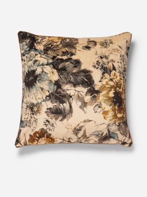 Golden Rose Scatter Cushion Ochre 60x60cm