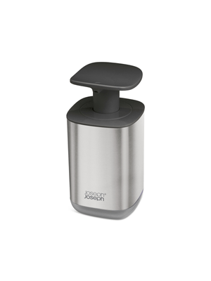 joseph joseph steel soap dispenser grey