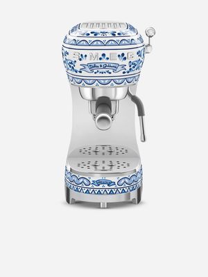 SMEG Dolce & Gabbana Blu Mediterraneo Coffee Machine