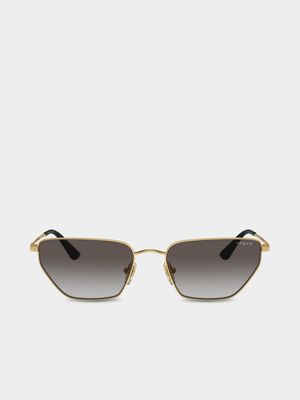 Vogue Eyewear Gold 56 Sunglasses