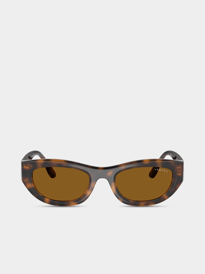 Vogue Eyewear Brown 51 Sunglasses