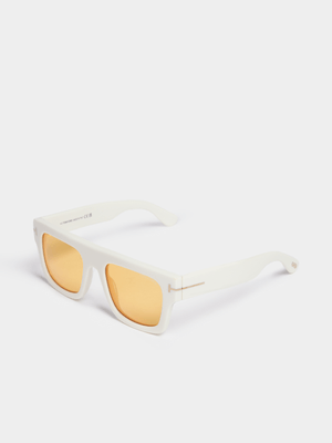 Tom Ford Ivory 53 Sunglasses