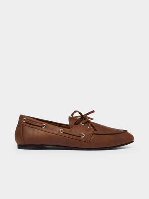 Women's Cotton On Brown Billie Boat Shoes