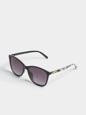 Ted Baker Black Multi 58 Sunglasses