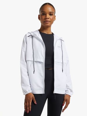 Womens TS Essential White Shell Jacket