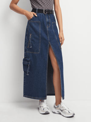 Redbat Women's Denim Maxi Skirts