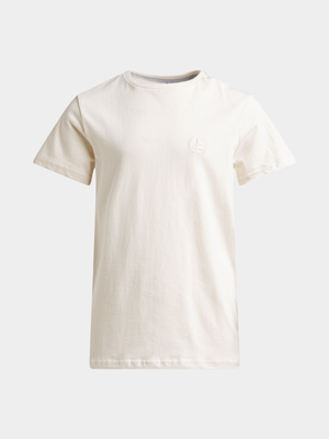 Jet Older Boys Cream T-Shirt