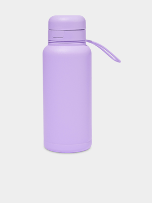 Women's Cotton On Purple Grab And Go Drink Bottle 1L