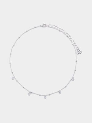 Dainty Diamante Chain Necklace