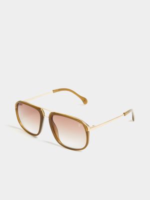 Metal Top Aviator Sunglasses