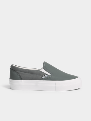 Jet Older Boys Grey Slip On Sneakers