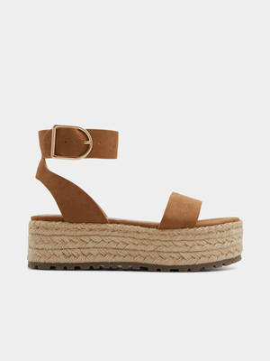 Women's Call It Spring Brown Sandriine Wedges