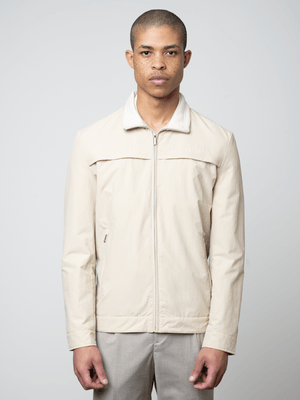 Men's Polo Natural Cotton Harrington Jacket