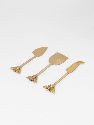 AH Gold Bee Cheese Set of 3