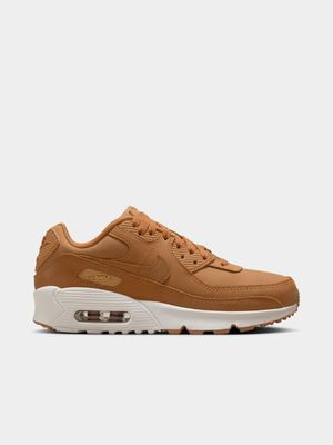 Nike Junior Air Max 90 Brown Sneaker