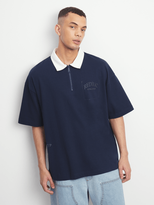 Redbat Athletics Men's Navy Golfer