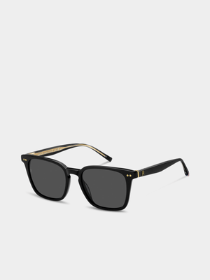 Tommy Hilfiger Black 52 Sunglasses