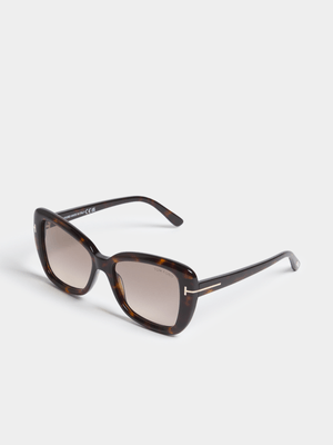 Tom Ford Dark Havana 55 Sunglasses