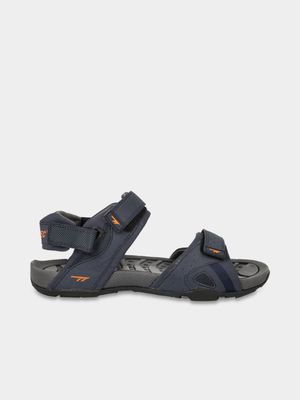 Men's Hi-Tec Ula Navy/Orange Sandal