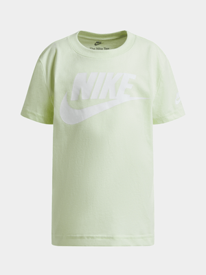 Nike Unisex Kids Evergreen Futura Green T-shirt