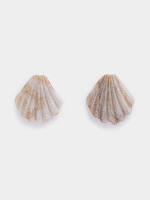 Seashell Large Fan Earrings