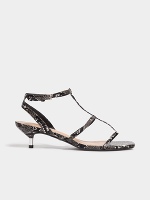 Strappy T Bar Sandals