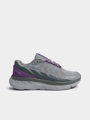 Women's Hi-tec Bolt Grey/Purple Sneaker