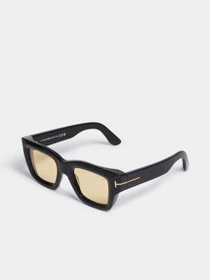 Tom Ford Black 50 Sunglasses