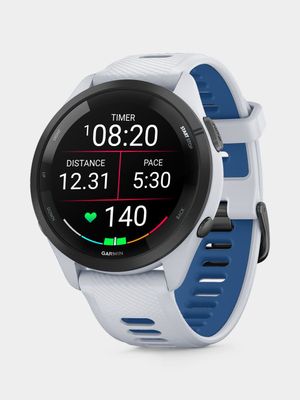 Garmin White Forerunner 265 Music Watch