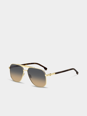 Hugo Boss Gold Havana 59 Sunglasses