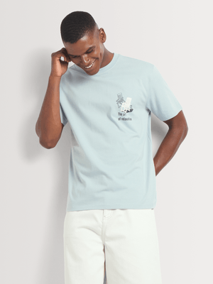 Men's Markham Chair Graphic Blue T-Shirt