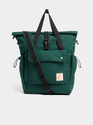 Archive Tote Messenger Teal Bag