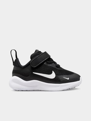 Junior Infant Nike Revolution 7 Black/White Shoes