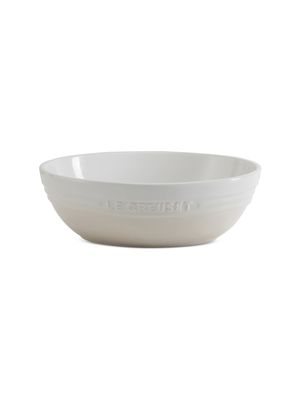 le creuset pasta/salad bowl meringue