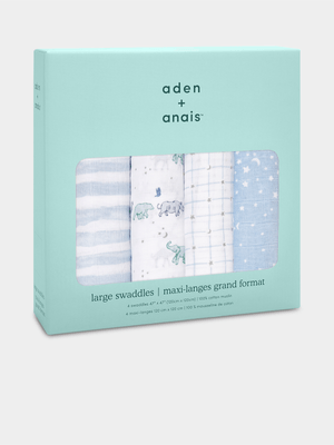 Infants Aiden & Anais Blue Swaddles