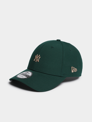 New Era Unisex 9FORTY New York Yankees Mini Logo Green Cap