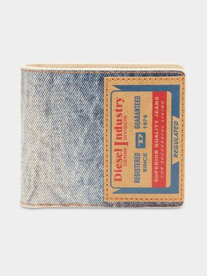 Mens's Diesel Blue Jackron Bi-Fold Coin S Wallet