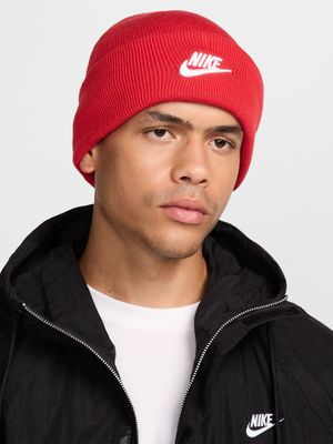 Nike Unisex Peak Red Beanie