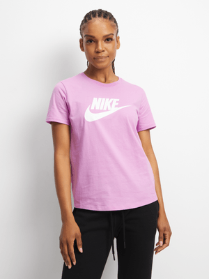 Womens Nike Sportswear Essentials Beyond Pink Tee