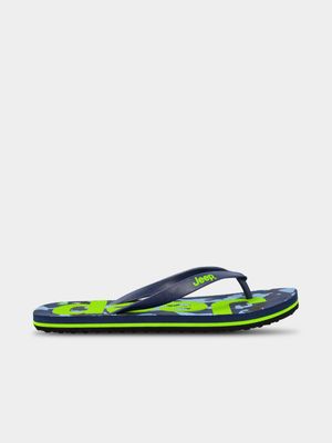 Men's Jeep Blue Renegade Flip Flops