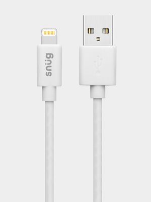 Snug USB To MFI Lightning Cable 12W – 1.2 Meter