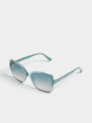 Guess Turquoise 55 Sunglasses