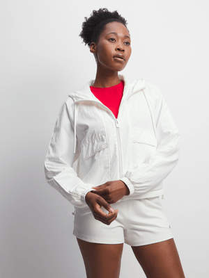 Womens TS Boxy Performance White Jacket