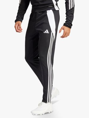 Mens adidas Tiro 24 Slim Black Pants