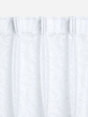 Jet Home White Pasha Lace Curtain