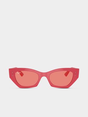 Ray-Ban Red  Zena 49 Sunglasses